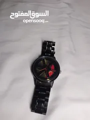  3 ساعة شكل عجل سيارة متحرك الجنط بدور