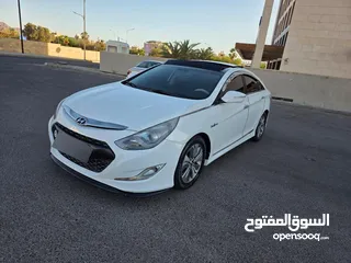  14 بسم الله الرحمن الرحيم سوناتا هايبرد موديل 2014 وارد كوري فحص كامل 7 جيد