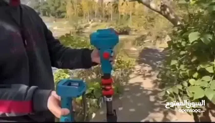  2 منشار شحن مع عصاه 2 متر