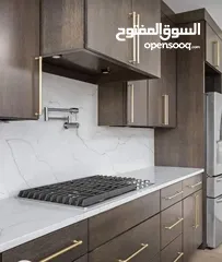  13 مطبخ 5 متر فقط ب 300 دينار حررق سعررر  شامل توصيل تركيب الالمنيووووم سادة مع بطارية ومجلى هدية