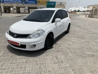  1 نيسان تيدا Nissan TIIDA 2013 (مسرفس بالكامل)