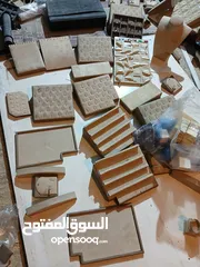  6 استاندات عرض اكسسوارات ديكور محل فضه