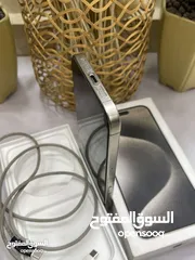 4 ايفون 15برو ماكس بحالة الوكالة