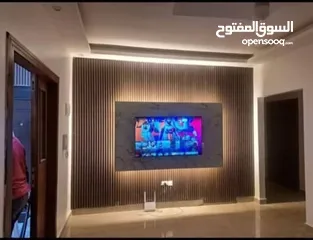  6 ورق جدران والشيبورد وبانوهات باركيه بديل الرخام وبديل الحجر والقرميد والفاير بليس وجبسن بورد