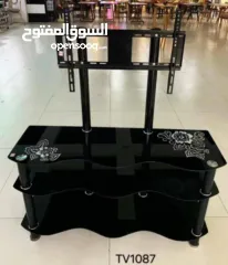  2 طاولة سيكوريت حامل للتلفزيون حوّل زاوية التلفزيون عندك لتحفة أنيقة