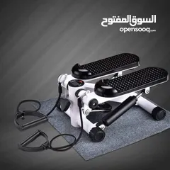  3 جهاز المشي مني ستيبر الرياضي جهاز الخطوات مع حبل شد تمارين ستبر رياضي جهاز مشي رياضه تمرين تنحيف وزن