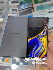  1 مش مصلح Samsung Not 9 أغراضة والكرتونه الأصلية متوفر توصيل
