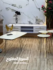  2 ميز بلازمه مع طبلات