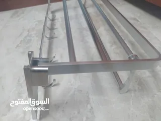  7 منشر منشفة و ملابس