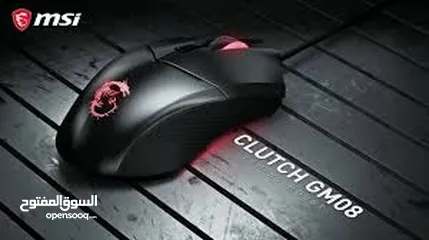  1 MOUSE CLUTCH GM08 ماوس جيمنج  من msi