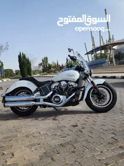  11 Indian scout 2020 abs 1200cc لون مميز