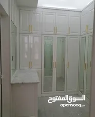  7 aluminium glass and wood cabinet