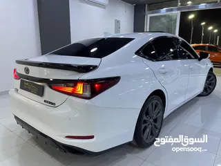  4 لكزس ES350 F Sport  موديل 2019