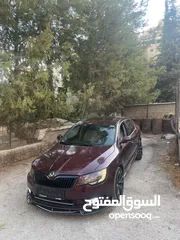 7 للبيع كاش بسعر حرق او البدل سكودا سوبير فل الفل فتحه سقف كراسي كهرباء برادي لدات اماميه وخلفي