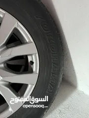  7 جنطات اصلي لاند كروز قياس 18