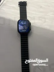  4 ساعة ابل ألترا 2 اسود  Apple ultra 2 black