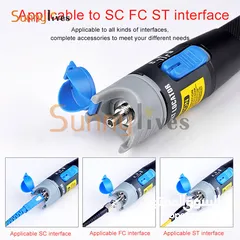  1 30mW Red Light Inspect Fiber Optic Cable Tester Pen