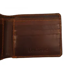  3 Dexter Bi-Fold Leather Wallet and Card Holder - Slim Fit Size