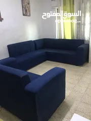  4 طقم كنب خشب تفصيل 9 مقاعد نظيف بحالة ممتازة