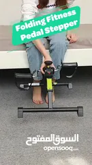  7 Cycling Bike Stepper with Adjustable Resistance_ بدال اللياقة البدنية قابل للطي بشاشة LCD