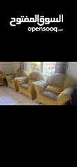  4 طقم كنب ثمن 8  مقاعد نضيف وا جديد