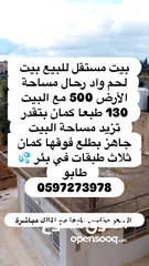  20 ‏أرض للبيع مع بيت بيت لحم واد رحال 500 متر ‏ سعر من 580 الي 650 (طابو) موقع هادئ وجميل  B