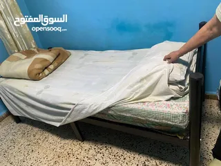  3 تخت حديد وخزانه بس 15
