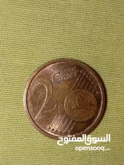  2 للبيع 2 سنت اورو ايطالي 2002