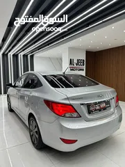  5 هونداي اكسنت وارد كوري   1400 بنزين