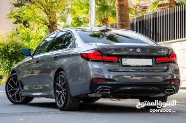  4 تأجير BMW 2023 530i اعلى المواصفات بأفضل الاسعار مكتب الرئيس لتأجير السيارات