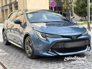  2 ‎تويوتا كورولا 2020 هاتشباك هايبرد (حرة جديد) بحالة الوكالة مميزة