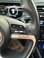  24 هونداي توسان ترخيص 2022 محرك 1600 هايبرد plug in/يقطع على الشحنه 65 كيلو متر  271 حصان