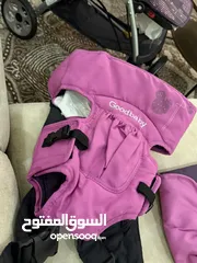  7 عرباية اطفال غير مستخدمة لون وردي