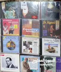 22 اشرطه كاسيت وسيدي واسطوانات وكاترج وريل