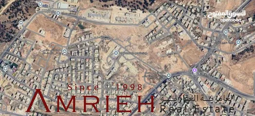 1 ارض 374 م للبيع في طبربور / بالقرب من دوار الدبابة.