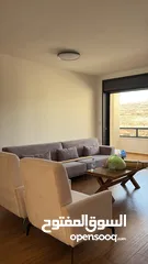  1 شقة مفروشة جديدة مع حديقة للإيجار – عين منجد، شارع إسكان المهندسين