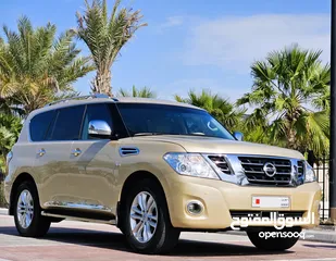  16 NISSAN PATROL V8 2012 4 WHEEL DRIVE LE FULL OPTION