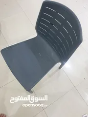  2 كرسي بلاستيك  للبيع نوع ممتاز  Plastic chair excellent quality