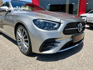  9 مرسيدس E350 AMG ذهبي 2022 اعلى مواصفات بحالة الزيرو مميزة جدا جمرك جديد