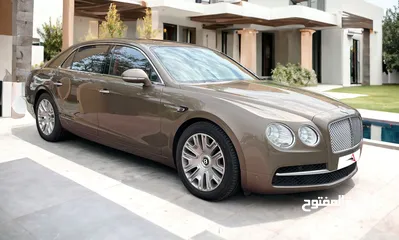  2 Bentley Flying Spur 2014 - GCC - No Accidents - Well Maintained - Clean Car