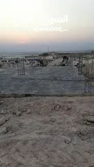  16 مشروع شاليه قيد الانشاء في دير علا مطلة على سد الكرامة وجبال فلسطين