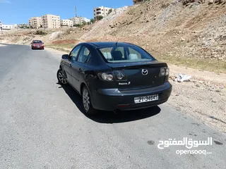 8 مازدا 3 ممتازة موديل 2007 للبيع عمان