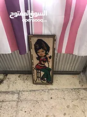  8 لوحات فنية رسم ولوحات طباعة عدد 6 بحالة ممتازة