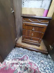  2 غرفة نوم كاملة تفصيل خشب لاتيه قشره بلوط وزان
