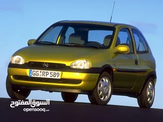  1 اوبل كورسا 99 لون ابيض
