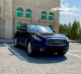  7 انفنتي QX70 خليجي موديل 2016 اعلا مواصفات بحالة الوكالة