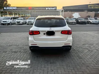  4 GLC 300 موديل 2022 عليها كت 63