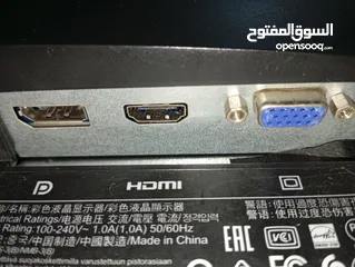  8 شاشة كمبيوتر نوع HP 24 انش full hd بحال الجديد للبيع