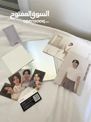  1 البوم جيمين face نسخة invisible face الأصلي مع جميع محتوياته مع 55 فوتوكارد مجاني لجميع اعضاء BTS