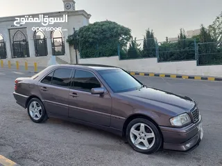  14 مرسيدس بنز C200موديل 1996 محدثه 2000